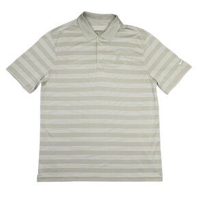 Disney Parks Grand Floridian Resort Nike Golf Polo Shirt Gray Stripe Mens XL